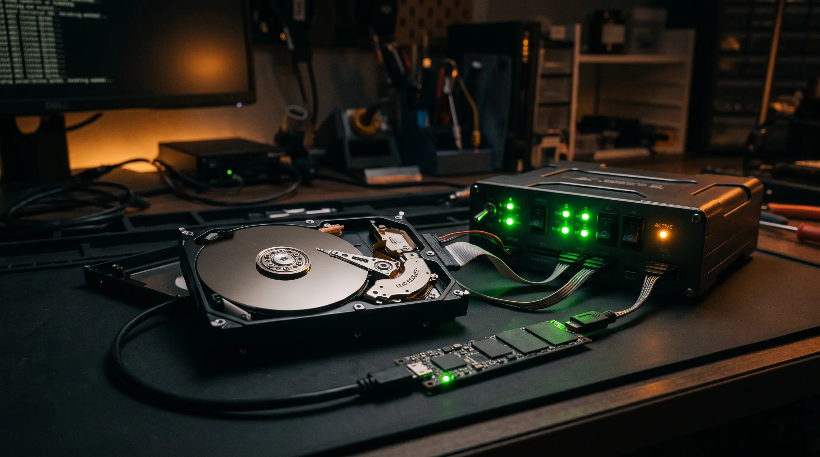 Bozuk SSD, NVMe, USB Bellek ve Harddisk Kurtarma